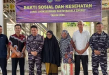 HUT ke-81 TNI, Lanal Lhokseumawe dan Mubadala Energy Sentuh Langsung Warga