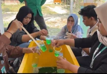 KKN-PPM Unimal 17 Latih Warga Produksi Sabun