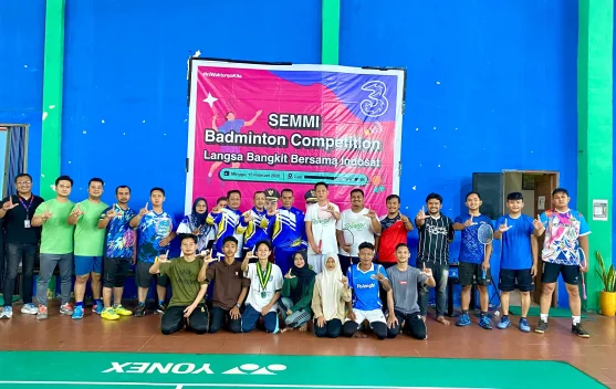 SEMMI Badminton Competition Disambut Antusias Peserta di Langsa