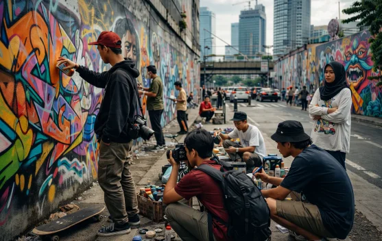 Seni Urban di tengah Hiruk Pikuk Kota