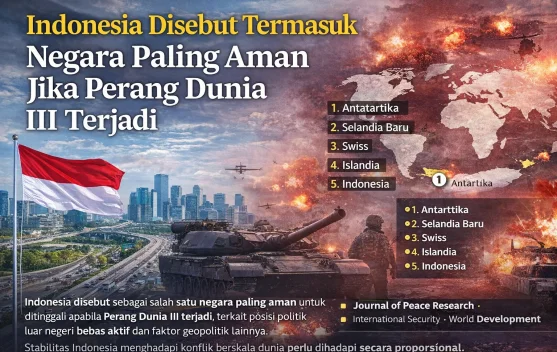 Indonesia Disebut Aman Hadapi Potensi Perang Dunia