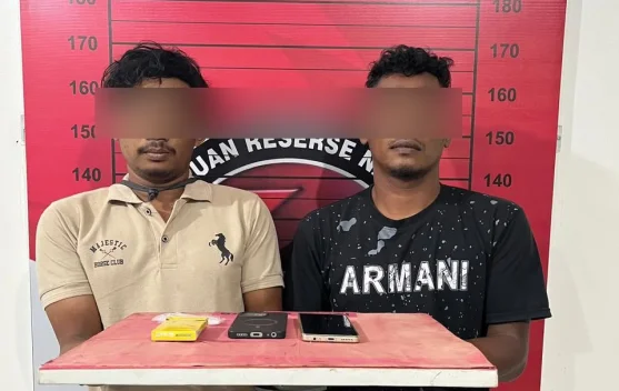 Polres Aceh Utara Kembali Ringkus Dua Pelaku Peredaran Sabu