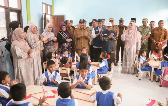 Mendikdasmen Kunjungi Pidie Jaya Remikan dan Tinjau Revitalisasi Sekolah