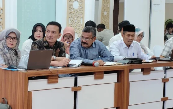 Plt. Sekda Aceh Utara Hadiri Rapat Pemutakhiran Rencana Induk RRRP Provinsi Aceh