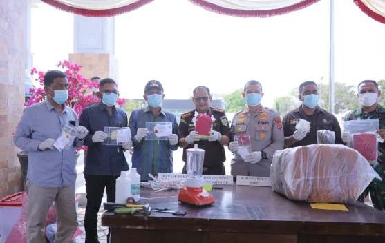 Kejari Pidie Jaya Musnahkan Narkotika dan Barang Bukti Lainnya