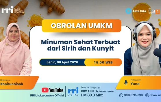 Inovasi Minuman Sehat Sirih Kunyit Warisan Leluhur Lhokseumawe
