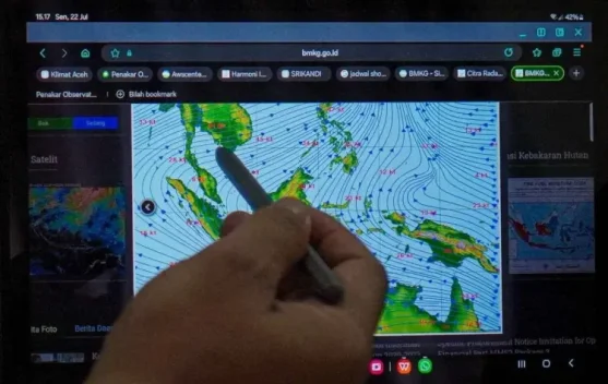 BMKG Deteksi Titik Panas di Aceh Singkil