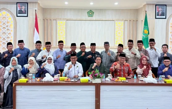 Staf Ahli Menag, Kanwil, Kankemenag Rakor Rehab dan Rekon Pascabencana Aceh