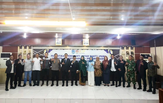 Walikota Langsa Lantik Mohammad Khoiri Sebagai Anggota KIP Langsa