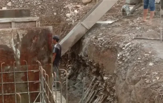 Pembangunan Jembatan Perintis di Geurdong Pase Terus Dipacu
