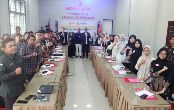 Bawaslu Lhokseumawe Gelar Pelatihan Pendidikan Pengawasan Partisipatif