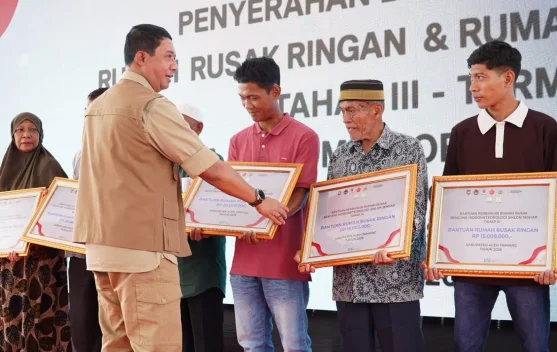 BNPB Salurkan Rp93,7 Miliar untuk Perbaikan Rumah di Tamiang