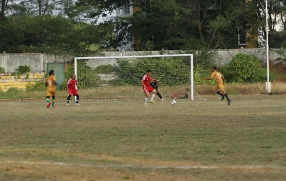 KJE FC Tumbangkan POP Polres Lhokseumawe 2-0 di Liga Eksekutif JPFC