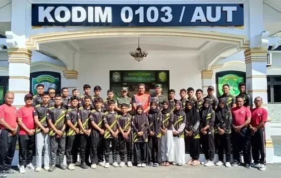 Atlet Pencak Silat Kodim 0103/Aceh Utara Siap Tampil Maksimal di Piala Pangdam IM