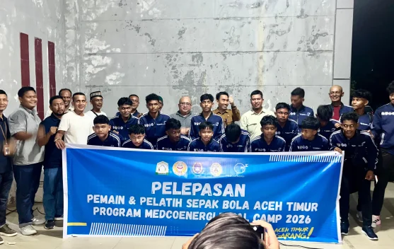 Sebanyak 15 Pesepak Bola Muda Aceh Timur Latihan ke PSD Sleman
