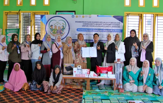 USK Perkuat Kader Desa Jaga Kesehatan Lansia Mandiri