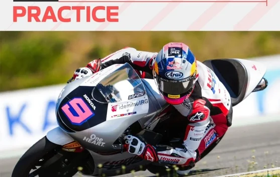 Veda Ega Pratama Tercepat pada Sesi Latihan Moto3 Jerman