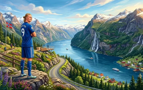 Norwegia, Negara yang Menginspirasi Dunia, Kini Bersinar Bersama Haaland