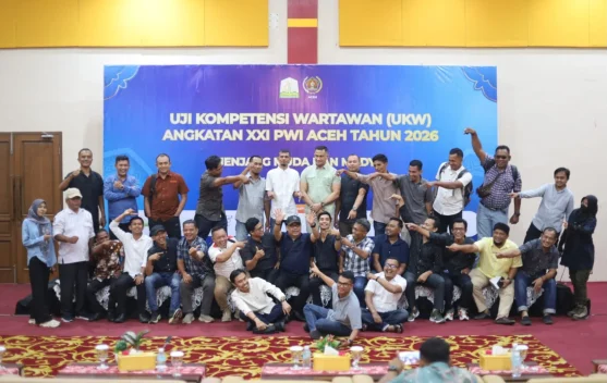 UKW PWI Aceh Cetak Wartawan Kompeten Seratus Persen