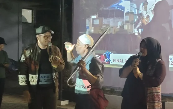 Ratusan Hadiah Kuis Semarakkan Nobar Piala Dunia RRI Lhokseumawe