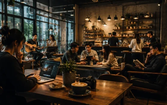 Kafe Bukan Lagi Sekadar Tempat Ngopi, Ada Apa?