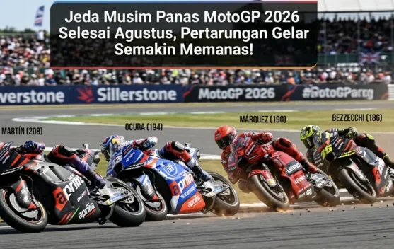 Jeda Musim Panas MotoGP 2026 selesai Agustus, Pertarungan Gelar Semakin Memanas!
