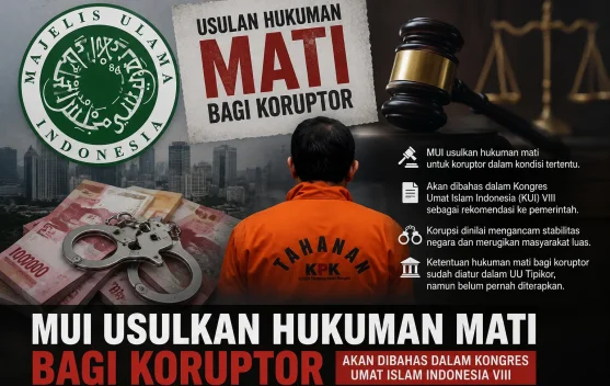 MUI Usulkan Hukuman Mati bagi Koruptor
