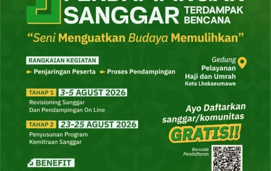 Disbudpar Aceh Dampingi Sanggar Seni Perkuat Kapasitas dan Jejaring