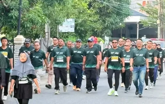 Dandim 0103/Aceh Utara Dampingi Danrem Buka Lilawangsa Run 5K