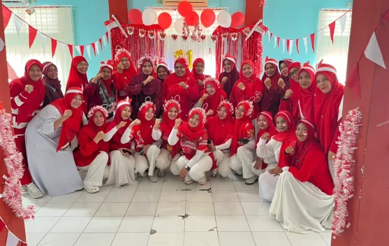 Semarak HUT RI ke-81, Puskesmas Nisam Gelar Ragam Lomba