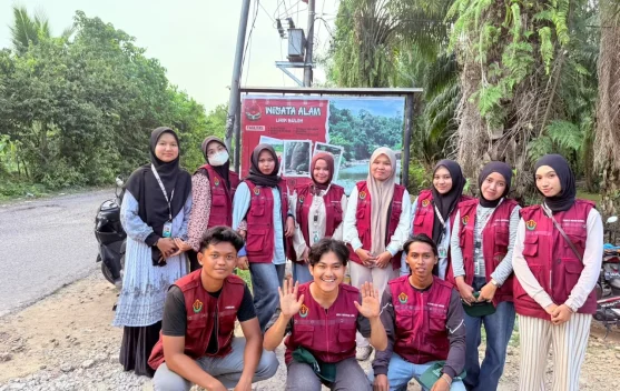 Mahasiswa KKN Unimal Dukung Keberadaaan Wisata Lhok Buloh