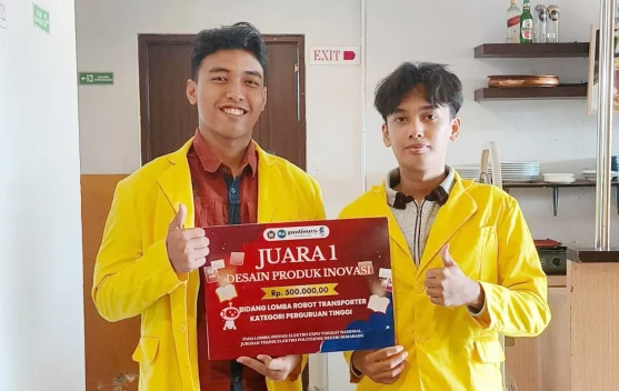 Tim Robot Cakra Donya PNL Juara 1 Elektro Expo Nasional 2026