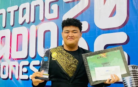 Perjuangan 4 Tahun Berbuah Manis,Sandy Juara 1 Bintang Radio RRI Lhokseumawe 2026