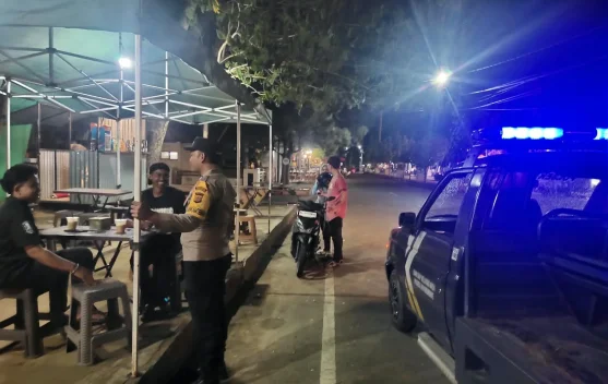 Patroli Malam Cegah Gangguan Kamtibmas di Banda Sakti