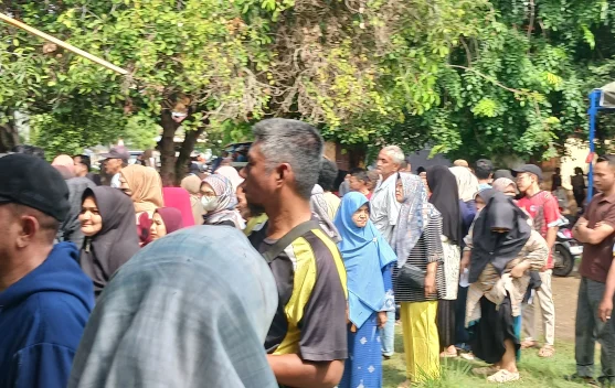 Sebanyak 2.045 Pemilih Gunakan Hak Suara pada Pilkicung di Desa Simpang Empat