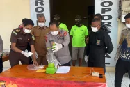 Polres Lhokseumawe Musnahkan 193,32 Gram Sabu