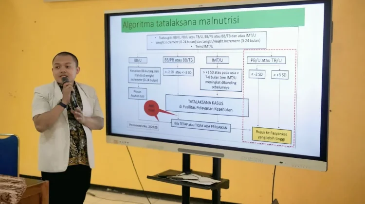 RSUD Dungus Gelar IHT Penanganan Malnutrisi pada Bayi dan Balita