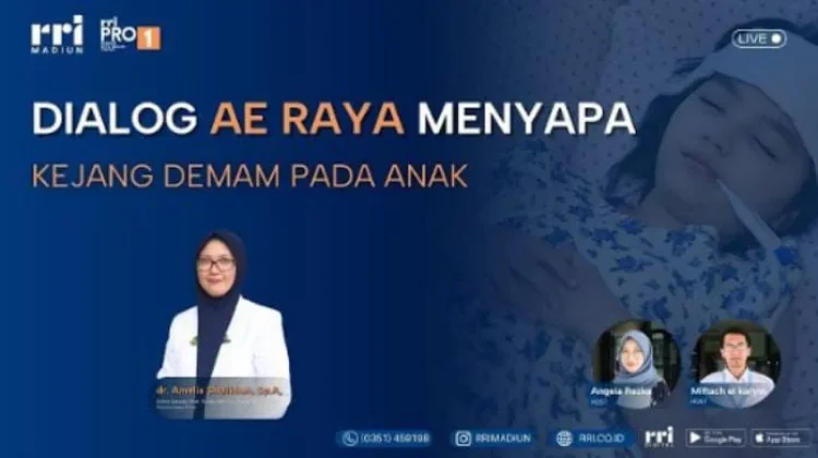 Dokter Memberikan Penanganan Awal Kejang Demam pada Anak