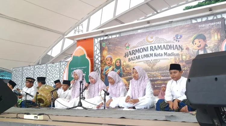 Panggung Seni Pelajar Warnai Ngabuburit di PBC Kota Madiun