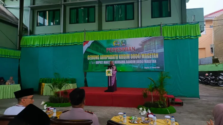 Peresmian Gedung Arupadatu, Bupati Harapkan Persit Semakin Berperan