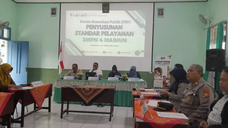 SMP 4 Madiun Tetapkan Standar Pelayanan Baru