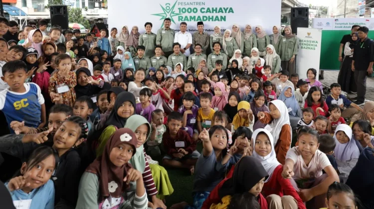 BAZNAS RI Gelar Pesantren 1000 Cahaya Ramadan