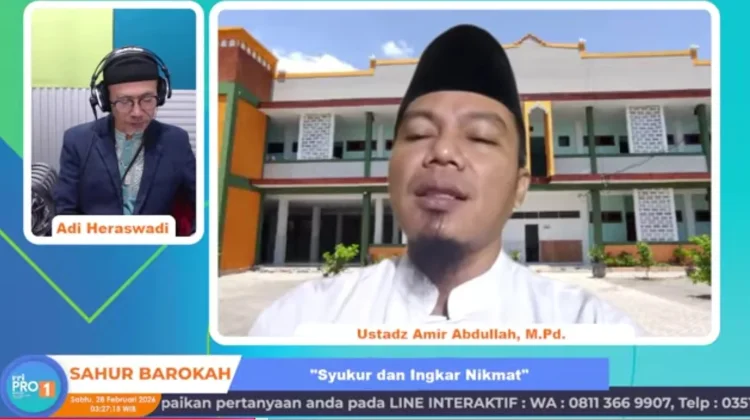 Ustadz Amir Abdullah Ingatkan Umat Pentingnya Bersyukur dan Bahaya Kufur Nikmat