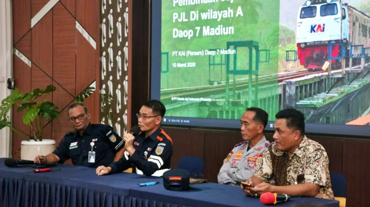 KAI Daop 7 Madiun Gelar Pembinaan Terpadu bagi Ratusan Petugas Jaga Lintasan