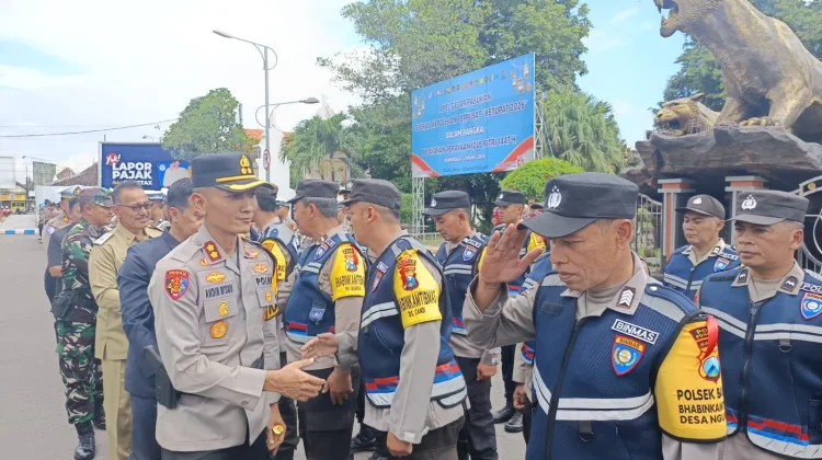 Polres Ponorogo Menyiapkan Enam Pospam-Posyan pada Operasi Ketupat 2026