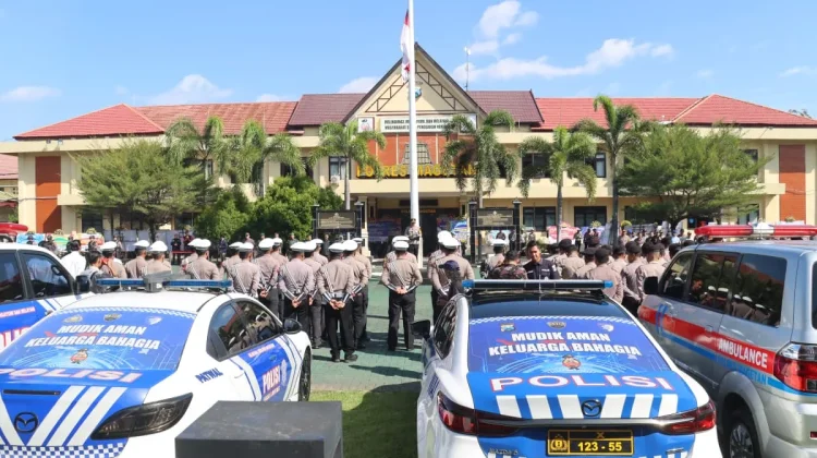 Polres Magetan Antisipasi Laka di Jalur Rawan Saat Lebaran 2026