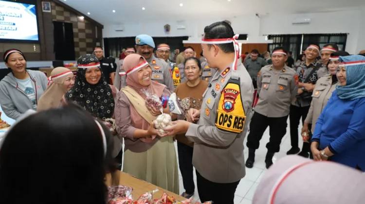 Stabilitas Harga Bahan Pokok Jadi Fokus, Polres Magetan Gelar Gerakan Pangan Murah