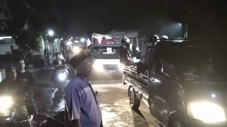 Forum Jamas Jamus Kuwonharjo Gelar Takbir Keliling