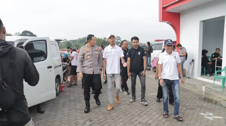 Kapolres Magetan Cek Kesiapan Sirkuit Parang Jelang Kejurprov Racing Series 2026