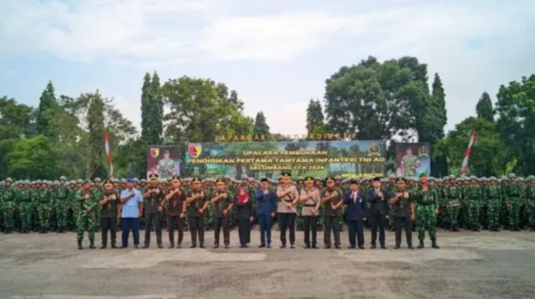Pembukaan Pendidikan Tamtama Gelombang I TA 2026 di Secata Rindam V/Brawijaya